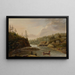 Moulin de Cheevers sur la rivière St. Croix - Henry Lewis — framed artwork on a wall