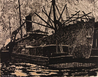 Liner et remorqueur - Henry Lyman Saen — artwork view