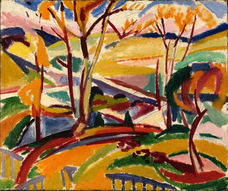 Waterfalls of the Valley I - Henry Lyman Saen — artwork view