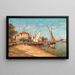 Les Sablettes près de Toulon - Henry Malfroy — framed artwork on a wall