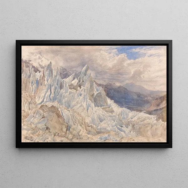 Sea of Ice - Henry Moore — framed artwork on a wall