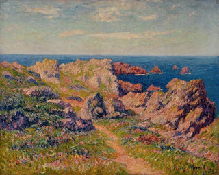 Beautiful Weather, Pern, Ouessant Island - Henry Moret — artwork view