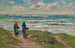 Bretonnes devant la mer - Henry Moret — artwork view