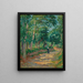 Hollow Path at Pont - Aven - Henry Moret — framed artwork on a wall