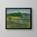 a Farm in the Breton Countryside - Henry Moret — framed artwork on a wall