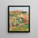 Farms in Brittany - Henry Moret — framed artwork on a wall
