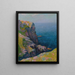 Île de Groix Pointe de l'Enfer - Henry Moret — framed artwork on a wall