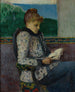 Reading at the Window - Henry Moret — artwork view