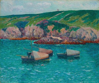 Les barques Dolan - Henry Moret — artwork view