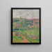 Winter in Brittany - Henry Moret — framed artwork on a wall