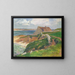 L'île de Raguenez, Brittany - Henry Moret — framed artwork on a wall
