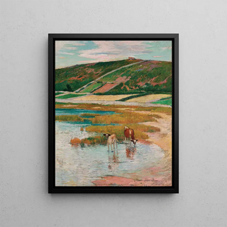Henry Moret - Vaches labreuvoir.webp