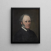 Portrait painting of John Buchanan New Zealand - Henry Morland Gore — framed artwork on a wall