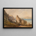 a bay near Howth, County Dublin - Henry Newton — framed artwork on a wall