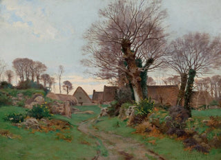 Route vers un village breton - Henry Orne Ryder — artwork view