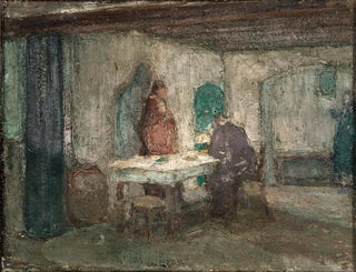 And He Disappeared from Their Sight - Henry Ossawa Tanner — artwork view