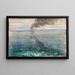 Traversée de l'Atlantique, retour à la maison - Henry Ossawa Tanner — framed artwork on a wall