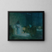 Daniel dans la fosse aux lions - Henry Ossawa Tanner — framed artwork on a wall