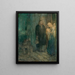 Departure to Egypt - Henry Ossawa Tanner — framed artwork on a wall