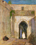Entrance door of Tangier - Henry Ossawa Tanner — artwork view
