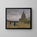Les Invalides in Paris - Henry Ossawa Tanner — framed artwork on a wall