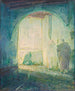 Moroccan Scene Painting - Henry Ossawa Tanner — artwork view