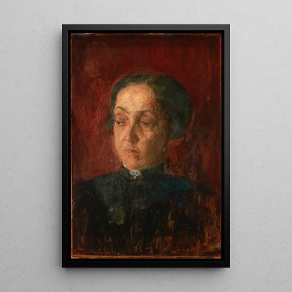 Mother by Henry O - Henry Ossawa Tanner — framed artwork on a wall