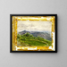 Mountain landscape painting in the North Carolina Highlands - Henry Ossawa Tanner — framed artwork on a wall