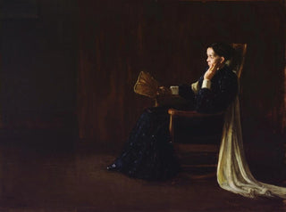 Portrait of the artist's mother - Henry Ossawa Tanner — artwork view