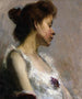 Portrait of the artist's woman - Henry Ossawa Tanner — artwork view