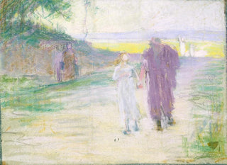 Study for the Flight in Egypt - Henry Ossawa Tanner — artwork view