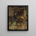 Study for the Young Shoemaker - Henry Ossawa Tanner — framed artwork on a wall