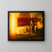 L'Annonciation - Henry Ossawa Tanner — framed artwork on a wall