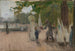 L'homme qui louait des bateaux - Henry Ossawa Tanner — artwork view