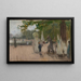 L'homme qui louait des bateaux - Henry Ossawa Tanner — framed artwork on a wall