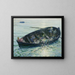 The Miraculous Catch - Henry Ossawa Tanner — framed artwork on a wall