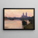 La Seine - Henry Ossawa Tanner — framed artwork on a wall