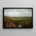 Le Belvédère - Henry P. Hunt — framed artwork on a wall