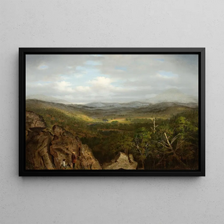 Le Belvédère - Henry P. Hunt — framed artwork on a wall