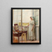 Hurry home - Henry Paul Perrault — framed artwork on a wall