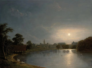 The parade of the Horse Guards from St James Park - Henry Pether — artwork view