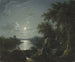 Moonlit fishing on the bank - Henry Pether — artwork view