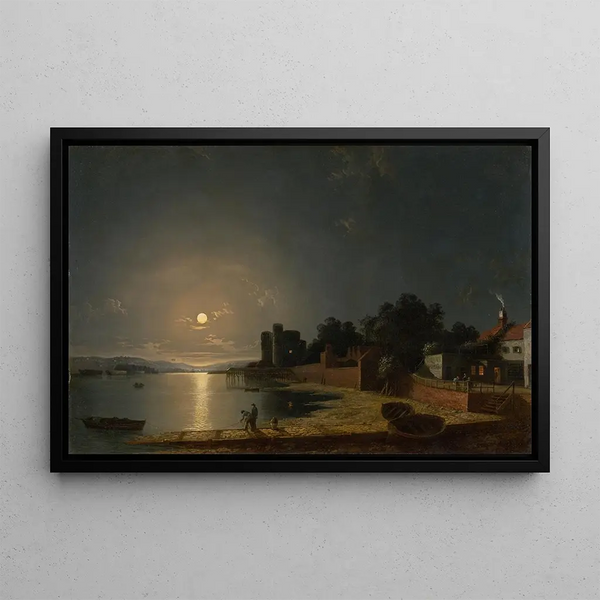 Château d'Upnor, Kent - Henry Pether — framed artwork on a wall