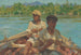 Bateliers de la rivière Noire Jamaïque - Henry Scott Tuke — artwork view