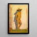 Study of an Italian boy at Forte dei Marmi - Henry Scott Tuke — framed artwork on a wall
