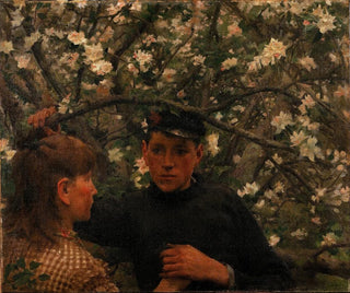 La Promesse - Henry Scott Tuke — artwork view
