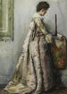 La robe de soie Portrait de Maria Tuke Sainsbury - Henry Scott Tuke — artwork view
