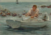 The Rowing Boat - Henry Scott Tuke — artwork view