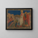 Entry to Jerusalem - Henry Siddons Mowbray — framed artwork on a wall