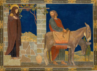 The Flight into Egypt - Henry Siddons Mowbray — artwork view